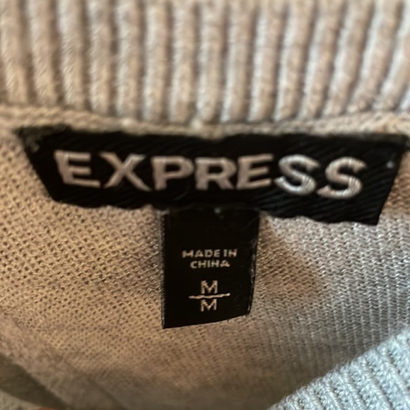 Gray Express Sweater - Picture 3 of 5